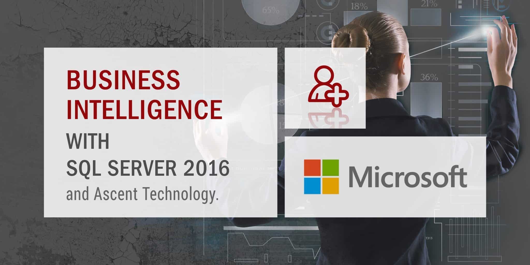Business intelligence with SQL Server 2016