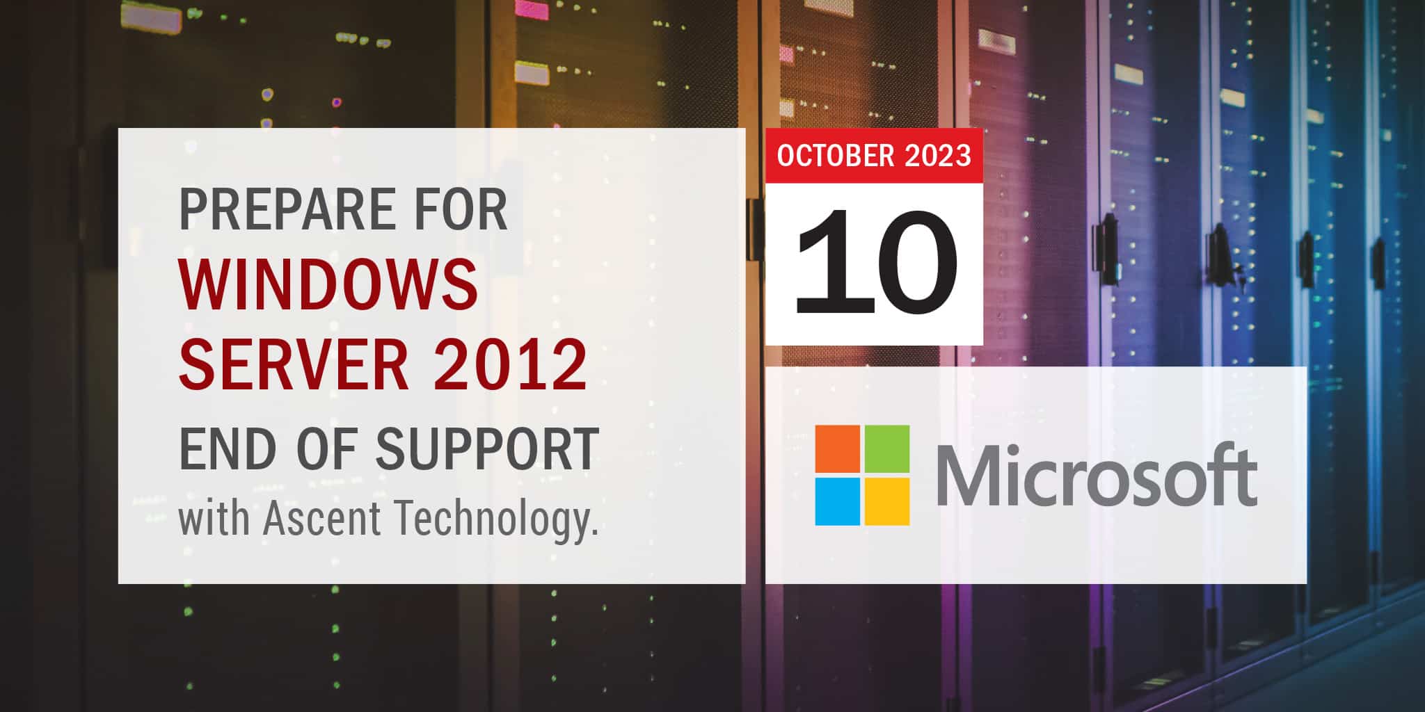 Prepare for Windows Server 2012 End of Support